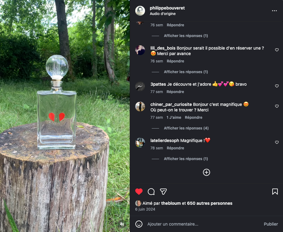 Capture d'écran d'un témoignage client

