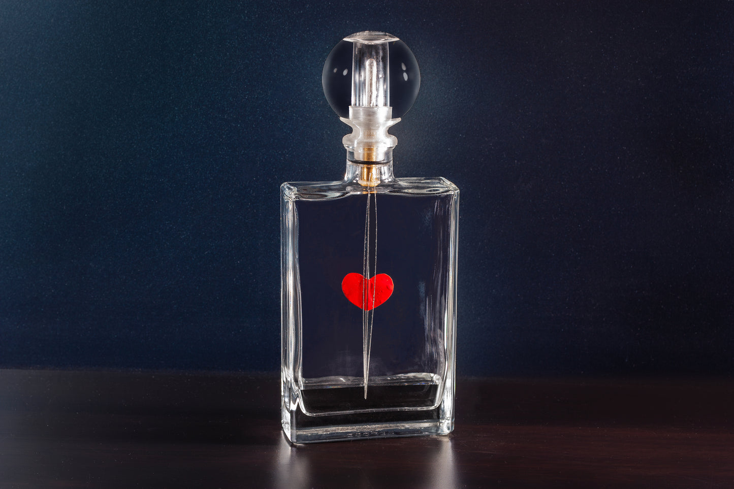 Nouvelle bouteille coeur