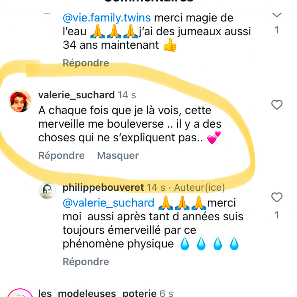 Capture d'écran d'un témoignage client
