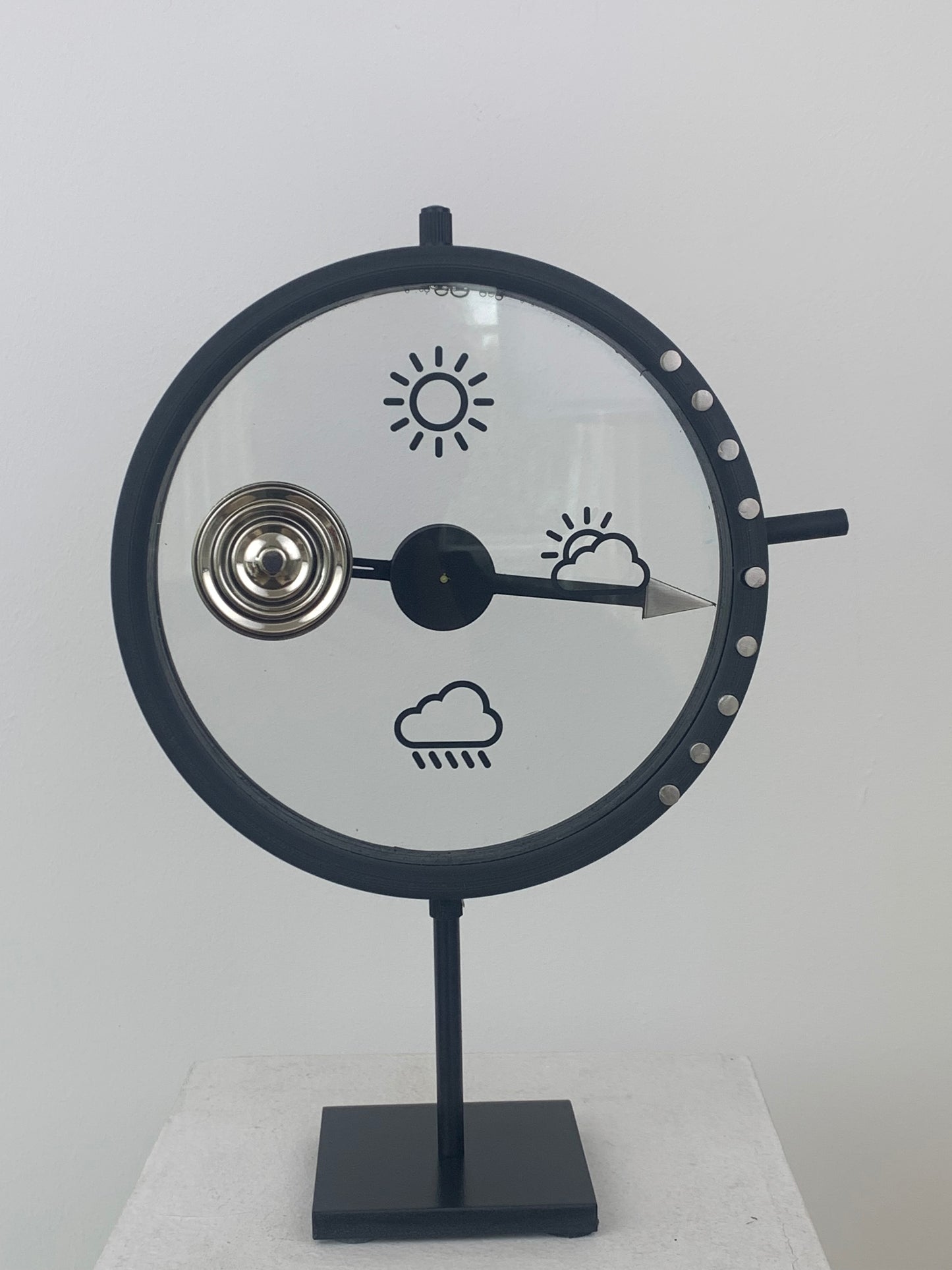 Baromètre Inox